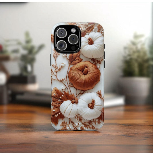 Pumpkins & Leaves Phone Case